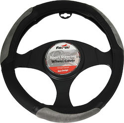 Auto Gs Car Steering Wheel Cover with Diameter 38cm Synthetic Gray