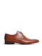 Damiani 200 Men's Leather Dress Shoes Tabac Brown