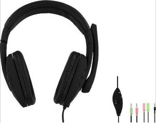 T'nB HS-300 Over Ear Multimedia Ακουστικά με μικροφωνο και σύνδεση 3.5mm Jack