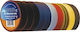 Insulation Tape 15mm x 10m 10 Pieces PVC Multicolour