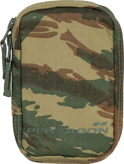 Pentagon Kyvos Military Pouch Belt made of Cordura Greek Variation Greek Lizard 0.5lt