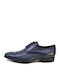 Damiani Men's Leather Dress Shoes Blue