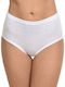 Helios Cotton High-waisted Women's Boxer White