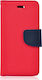 Synthetic Leather Wallet Red (iPhone 11)