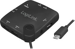 LogiLink USB Hub 3 Θυρών (micro USB-B) UA0345 LogiLink USB Hub 3 Θυρών (micro USB-B) UA0345