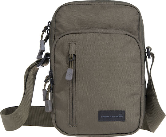 Pentagon Messenger Military Pouch Shoulderbags made of Polyester Khaki 2.40lt