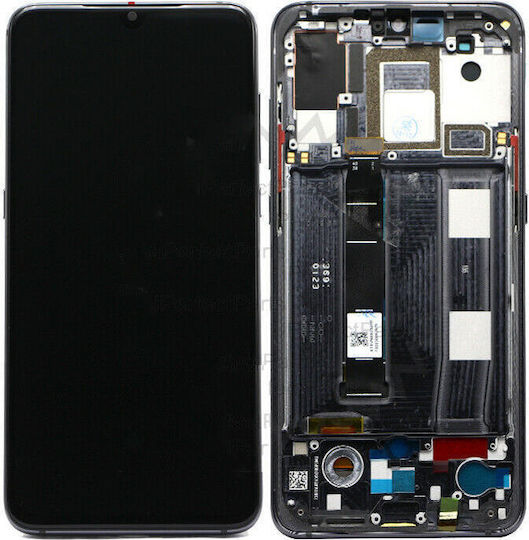 Xiaomi Οθόνη με Μηχανισμό Αφής και Πλαίσιο για Mi 9 (Μαύρο)