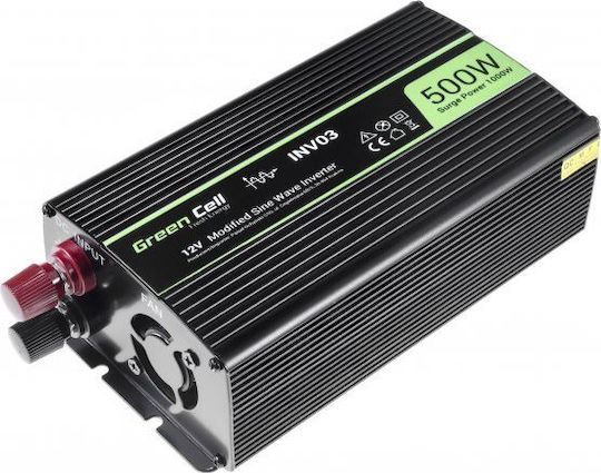 Green Cell Inverter für Autos Modifizierte Sinuswelle 1000W zur Umwandlung von 24V DC in 230V AC