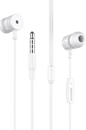 Borofone BM31 Mysterious In-ear Handsfree with 3.5mm Connector White