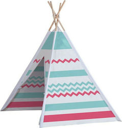 John Kids Indian Teepee Play Tent Multicolour