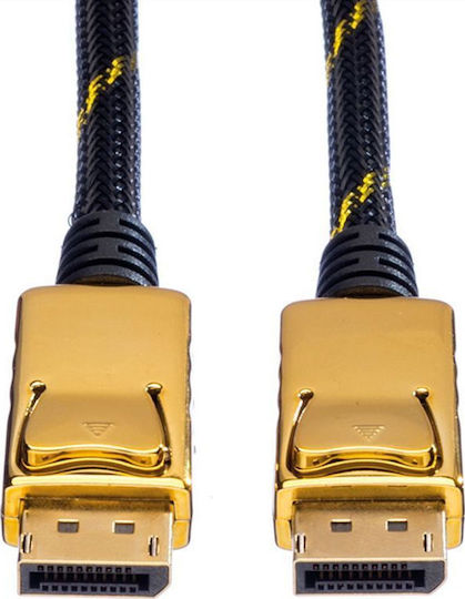 Roline Cablu DisplayPort de sex masculin - DisplayPort de sex masculin 3m Negru (11.04.5646)
