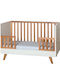 Santa Bebe Pătuț Bebeluși Luna Alb pentru Saltea 70x140cm