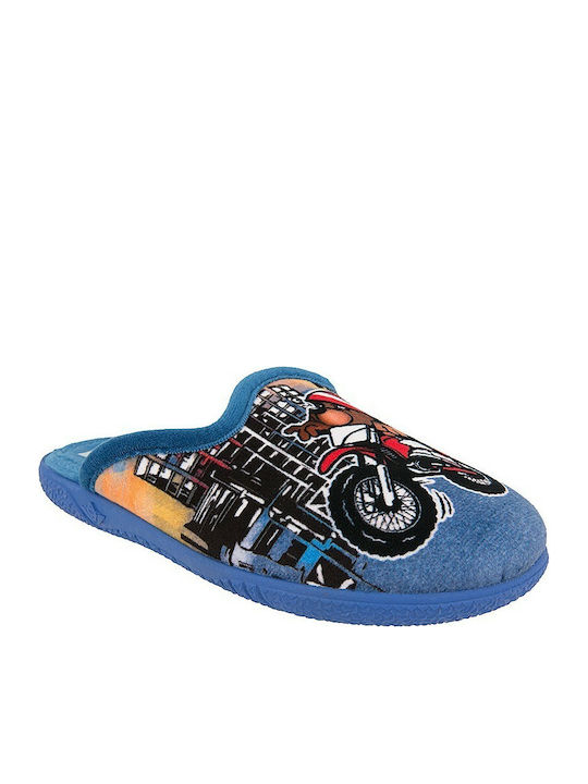 Adam's Shoes Kids Slipper Blue 6662