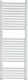 Splendid Elegant Round Straight Towel Rail Bathroom 1600x600 1035kcal/h White