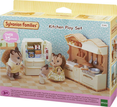 Epoch Toys Miniature Toy Kitchen Play Set Sylvanian Families for 3+ Years (Various Designs/Assortments of Designs) 1pc