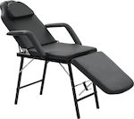 vidaXL Beauty Chair Black