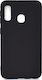 Silicone Back Cover Black (Galaxy A20e)