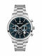 Gant Cleveland Men's Watch 43.5mm Battery with Silver Metal Bracelet