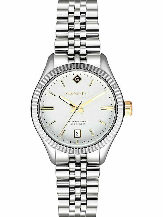 Gant Sussex Men's Watch 34mm Battery with Silve...