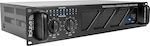 Ibiza Sound AMP2000-MKII PA Power Amplifier 2 Channels 1500W/4Ω 1000W/8Ω with Cooling System Black