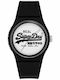 Urban Original Ceas Barbati 38mm Baterie cu Culoare Negră Cauciuc Cureaua