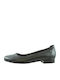 Ragazza Leather Ballerinas Black