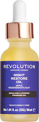Revolution Beauty Night Restore Face Oil for Moisturizing and Brightening 30ml