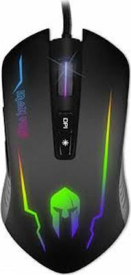 NOD Iron Fire RGB Gaming Mouse Black