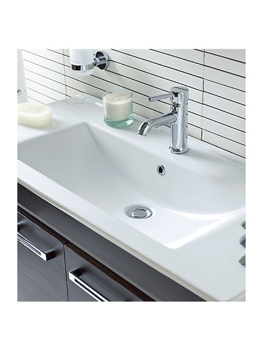 Creavit Slim Inset Sink Porcelain 100x45x17.5cm White