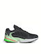 Adidas YUNG-1 Chunky Sneakers Carbon / Core Black / Glow Green