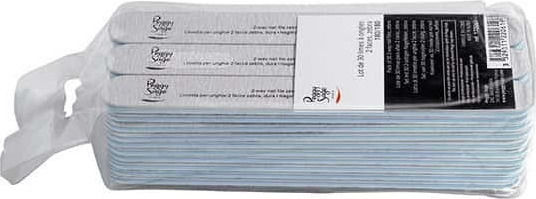 Peggy Sage Straight File Paper 180/180 30pcs 2 Όψεων