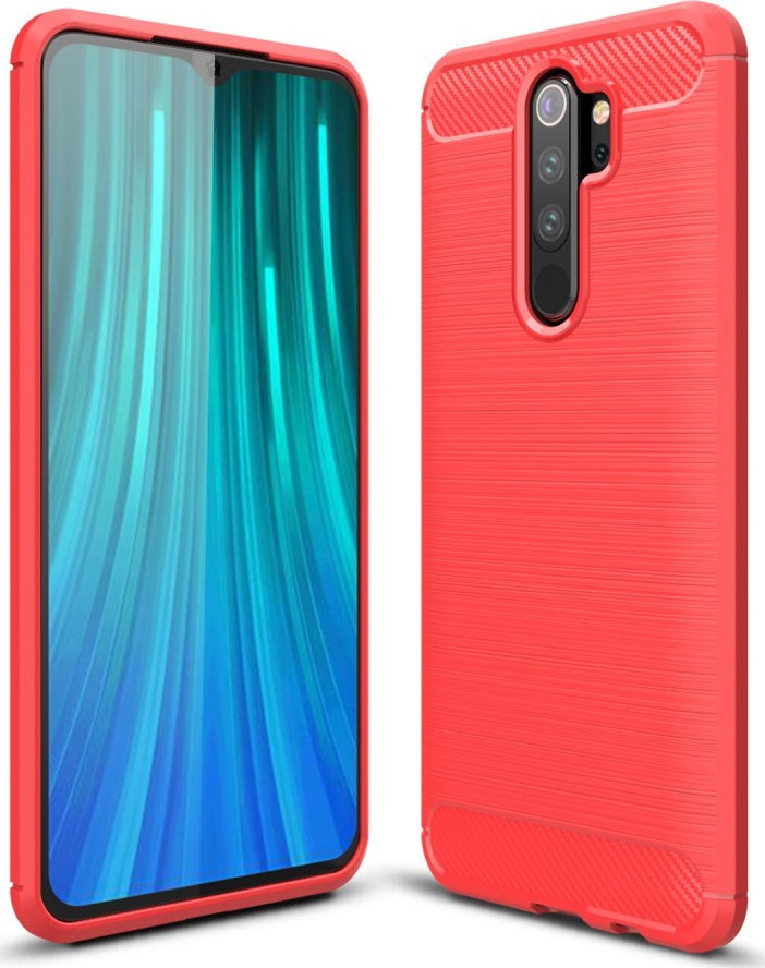 Carbon Back Cover Κόκκινο (Xiaomi Redmi Note 8 Pro) | Skroutz.gr