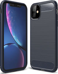 Hurtel Carbon Back Cover Μπλε (iPhone 11)