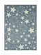 Koulis Carpets Kids Synthetic Rug 1325A Stars 70x150cm 13mm