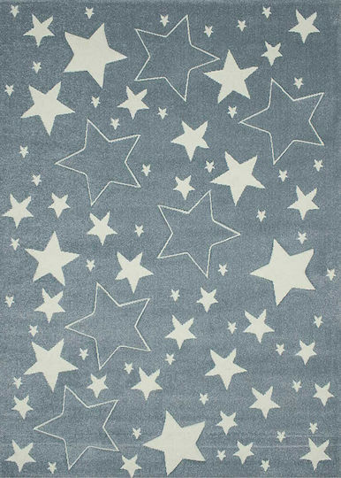 Koulis Carpets Kids Synthetic Rug 1325A Stars 70x150cm 13mm