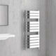 Karag Marcello Towel Rail Bathroom 1200x510 491kcal/h Silver