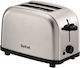 Tefal Ultra Mini Φρυγανιέρα 2 Θέσεων 700W Inox