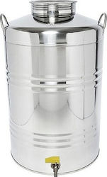 Δοχείο Inox Superfust Inox 100lt Δοχείο Inox Superfust Inox 100lt