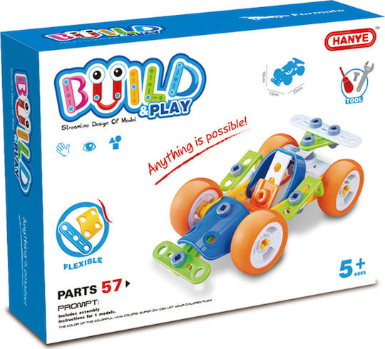 Plastic Construction Toy Build & Play Formula for Children 3++ Years