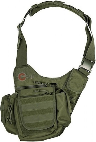 Mil-Tec Sling Bag Multifunction Military Pouch Chest made of Cordura Khaki