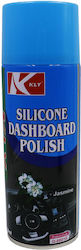 KLY Spray Polishing for Interior Plastics - Dashboard with Scent Jasmine Silicone Dashboard Polish 220ml Q-8801D