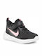 Nike Kids Sports Shoes Running Revolution 5 Black / Sunset Pulse