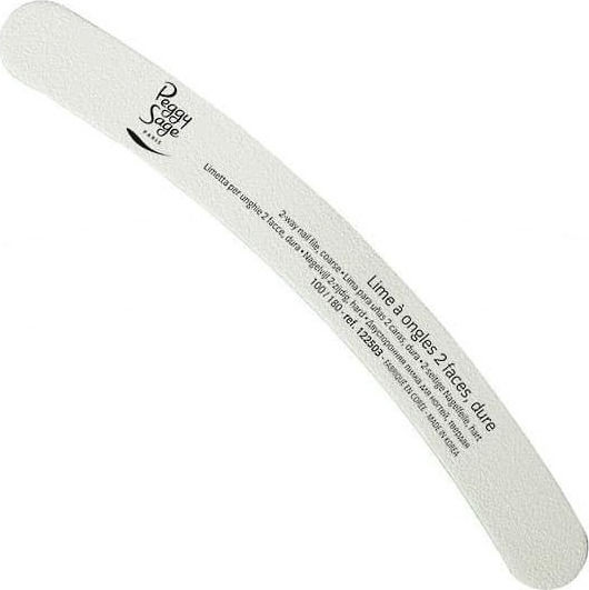 Peggy Sage 2-Way Banana Nail File Nagelfeile Banane Papier 100/180 1Stück