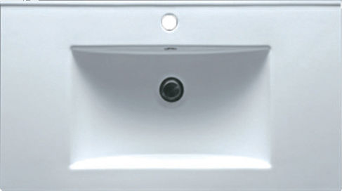 KLP Piccolo Inset Sink Porcelain 60x46x18cm White