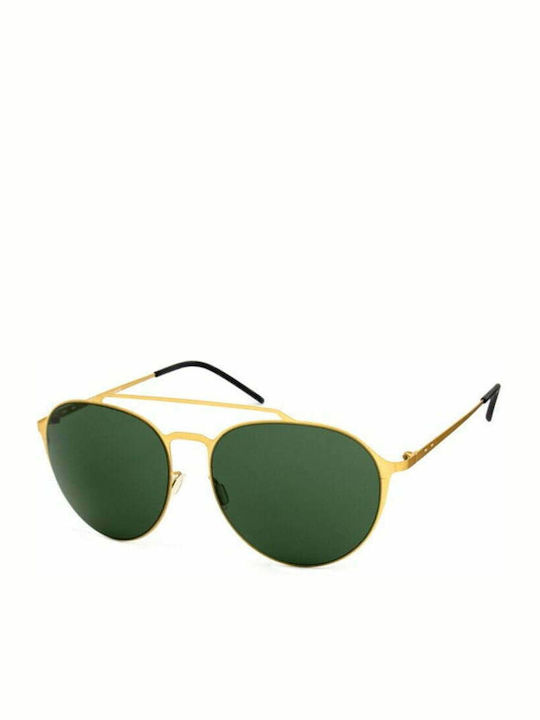 Italia Independent Men's Sunglasses with Gold Metal Frame 0221.120.120