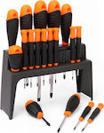 Set 18 Magnetic Electrician Screwdrivers