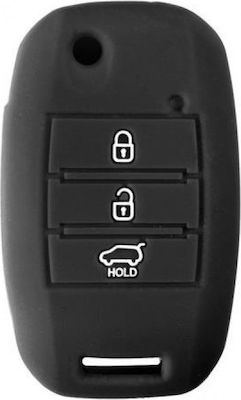 Θήκη Κλειδιού Type-1 από Σιλικόνη με 3 κουμπιά για Hyundai / Kia