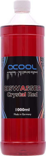 Alphacool Eiswasser Crystal Red Ready Mix 1000ml Kühlflüssigkeit Rot