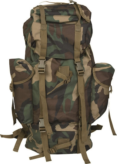 Mil-Tec Military Backpack Backpack made of Polyester Woodland Woodland 35lt
