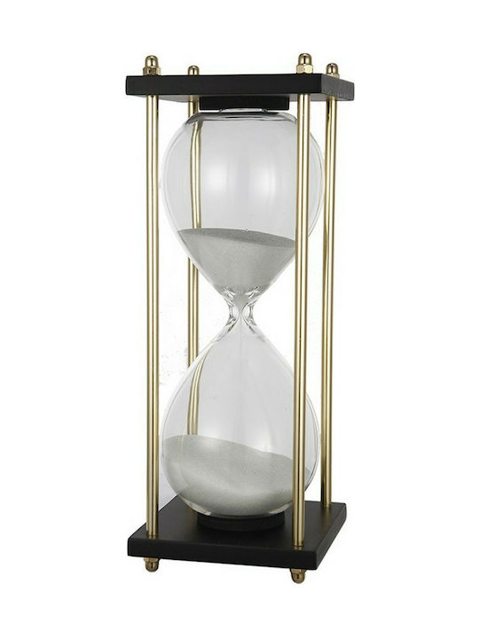 Artekko Decorative Hourglass on Metal Base Decorative Office Hourglass